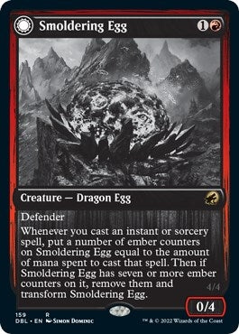 Smoldering Egg (159) (DBL)