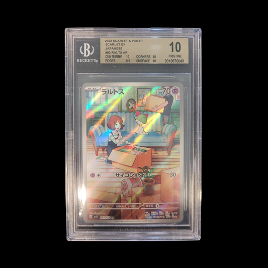 Pokemon JP Slab Ralts 083 BGS Pristine 10 2023