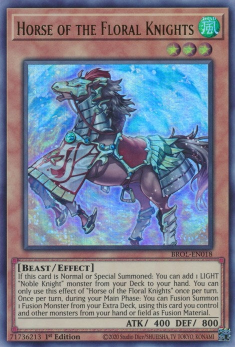 Horse of the Floral Knights (BROL-EN018) (BROL)