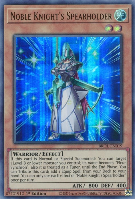 Noble Knight's Spearholder (BROL-EN019) (BROL)
