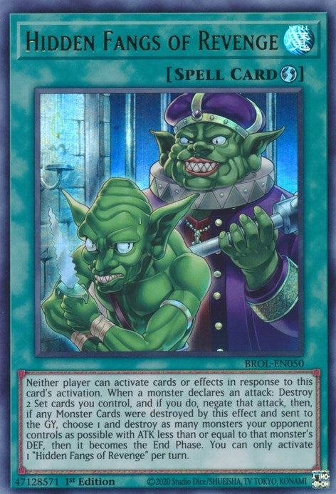 Hidden Fangs of Revenge (BROL-EN050) (BROL)