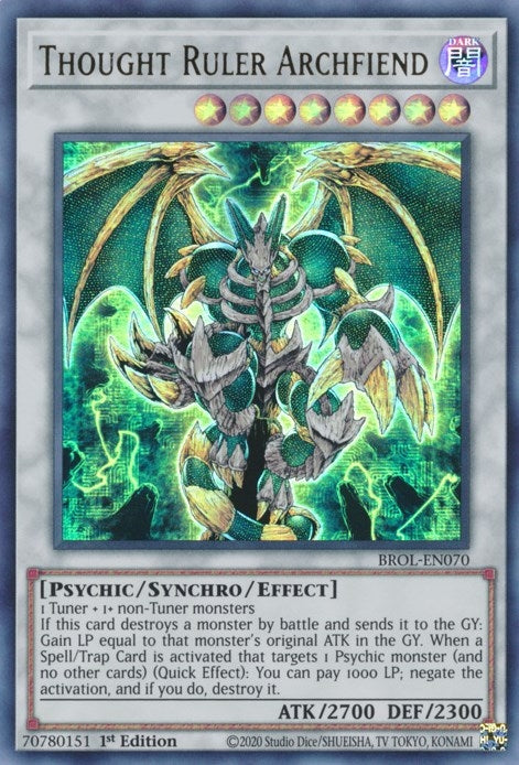 Thought Ruler Archfiend (BROL-EN070) (BROL)