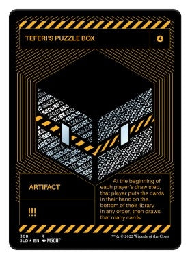 Teferi's Puzzle Box (Silver Laminate) (368) (SLD)