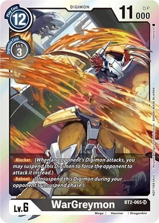WarGreymon - BT2-065 (Classic Collection) (BT2-065 SR) (BT01-03A)