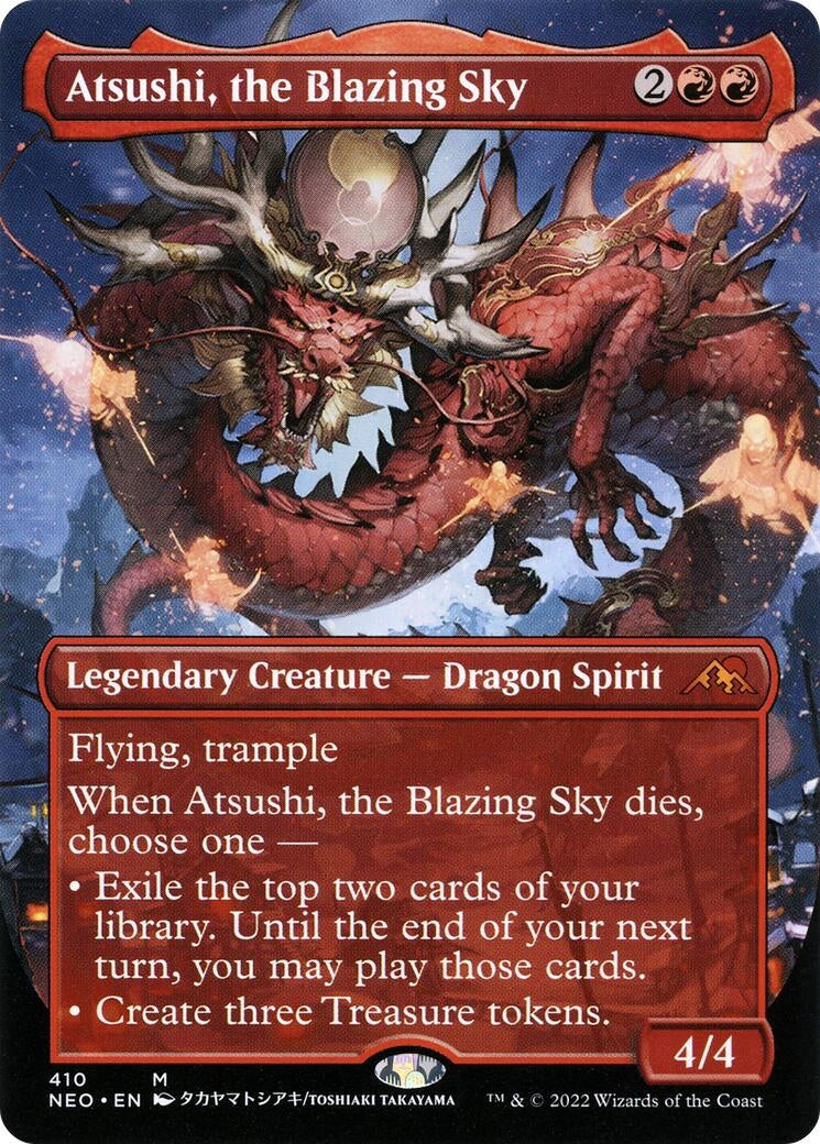 Atsushi, the Blazing Sky (Borderless) (410) (NEO)