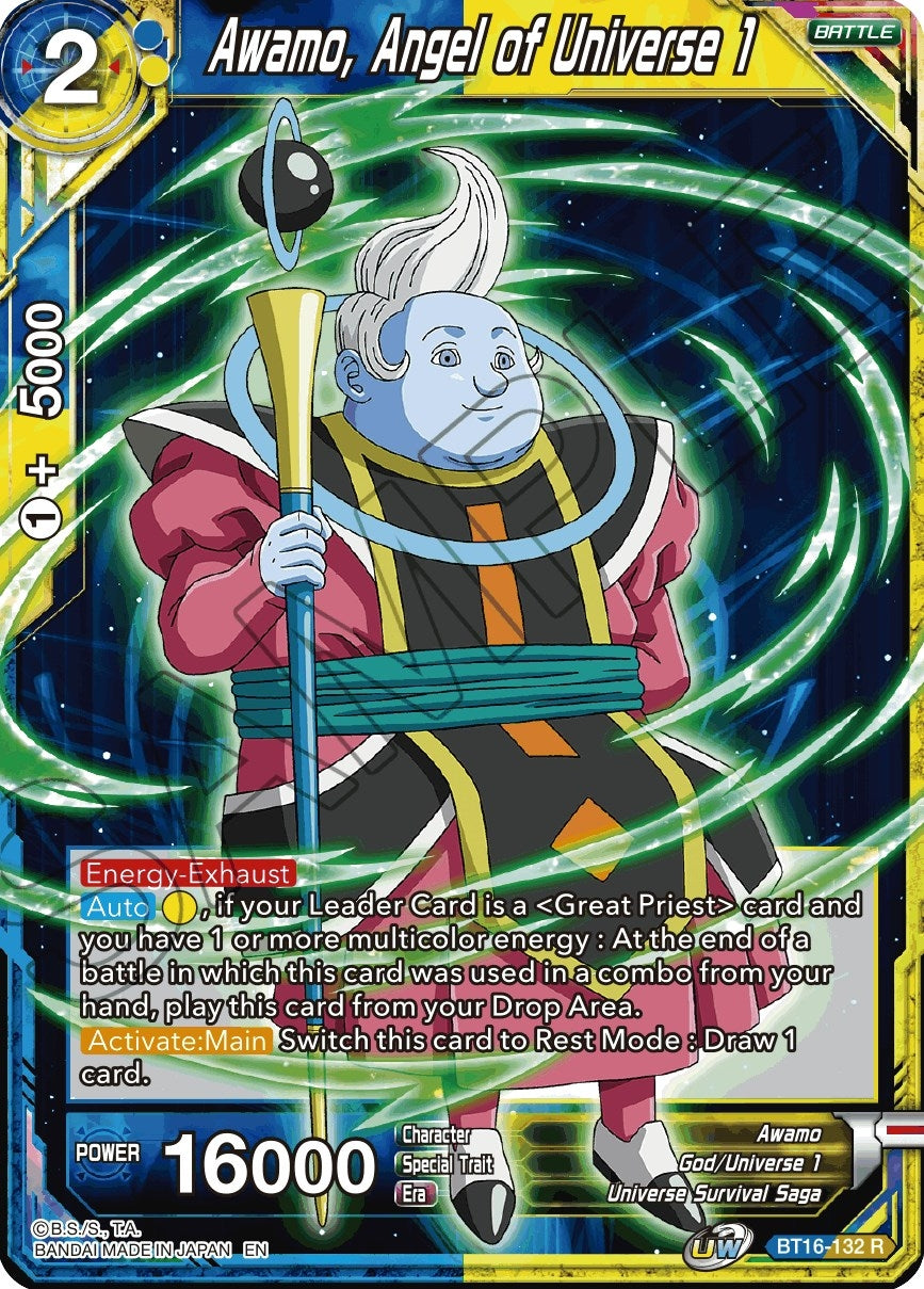 Awamo, Angel of Universe 1 (BT16-132) (Realm of the Gods) (DBS-B16)