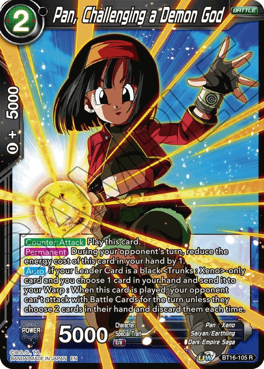 Pan, Challenging a Demon God (BT16-105) (Realm of the Gods) (DBS-B16)