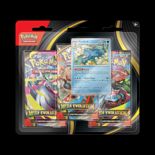 Pokemon Mega Evolution 3PCK Blister Pack