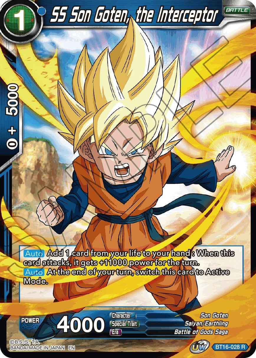 SS Son Goten, the Interceptor (BT16-028) (Realm of the Gods) (DBS-B16)