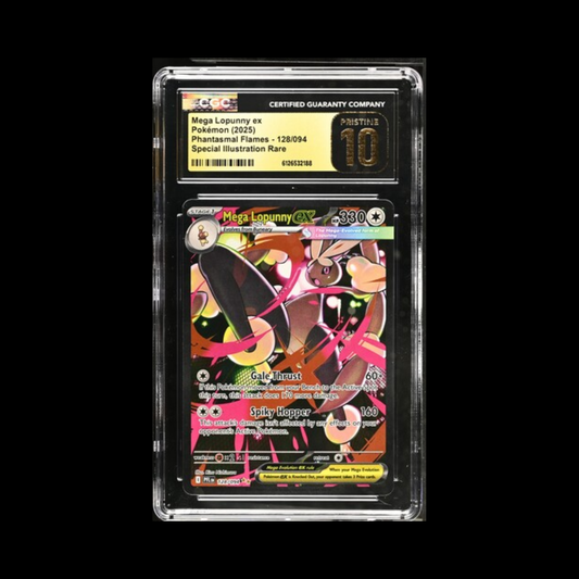 Pokemon Slab Mega Lopunny EX 128 CGC Pristine 10 2025