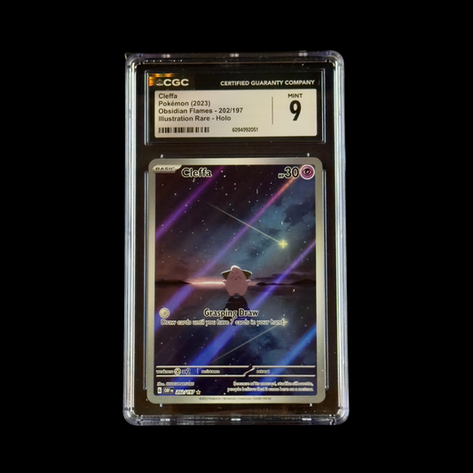 Pokemon Slab Cleffa 202 CGC 9 Mint 2023