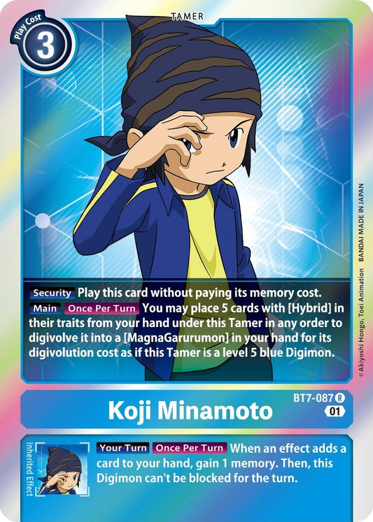 Koji Minamoto (BT7-087 R) (BT07)