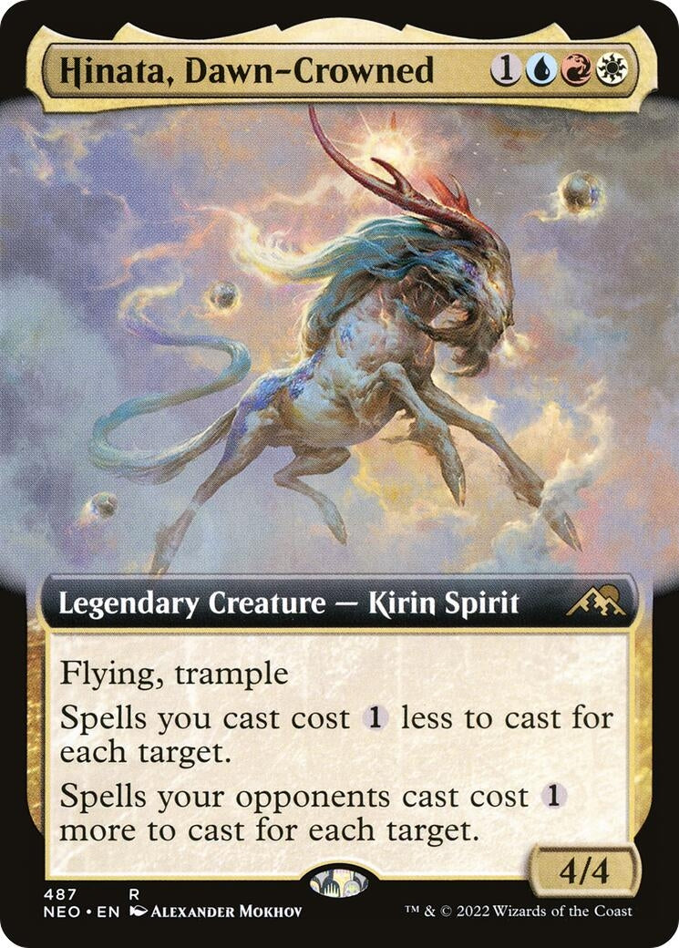Hinata, Dawn-Crowned (Extended Art) (487) (NEO)