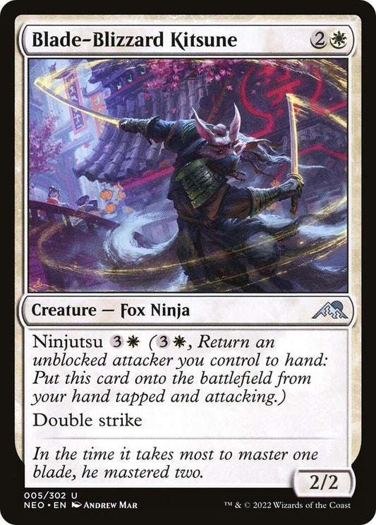 Blade-Blizzard Kitsune (5) (NEO)