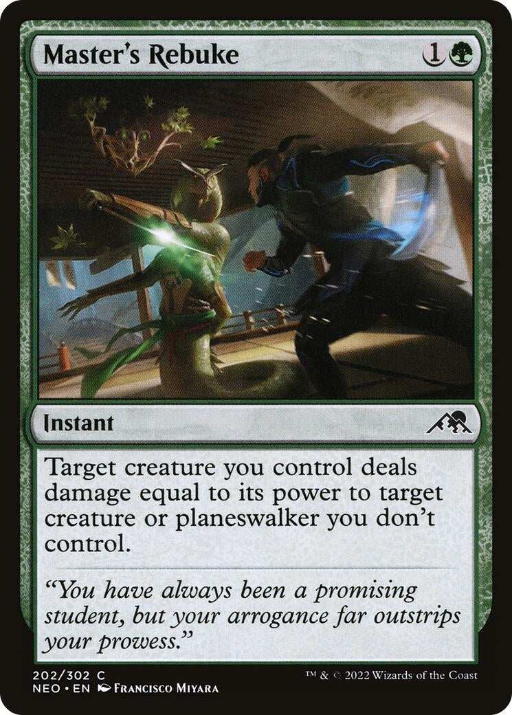 Master's Rebuke (202) (NEO)