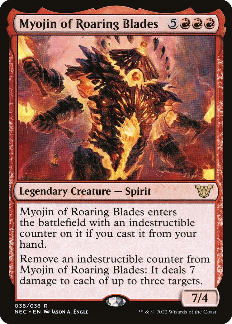 Myojin of Roaring Blades (36) (NEC)