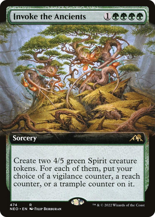 Invoke the Ancients (Extended Art) (474) (NEO)