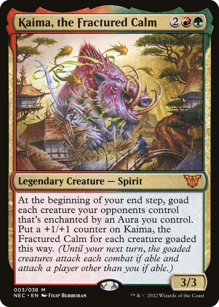 Kaima, the Fractured Calm (3) (NEC)