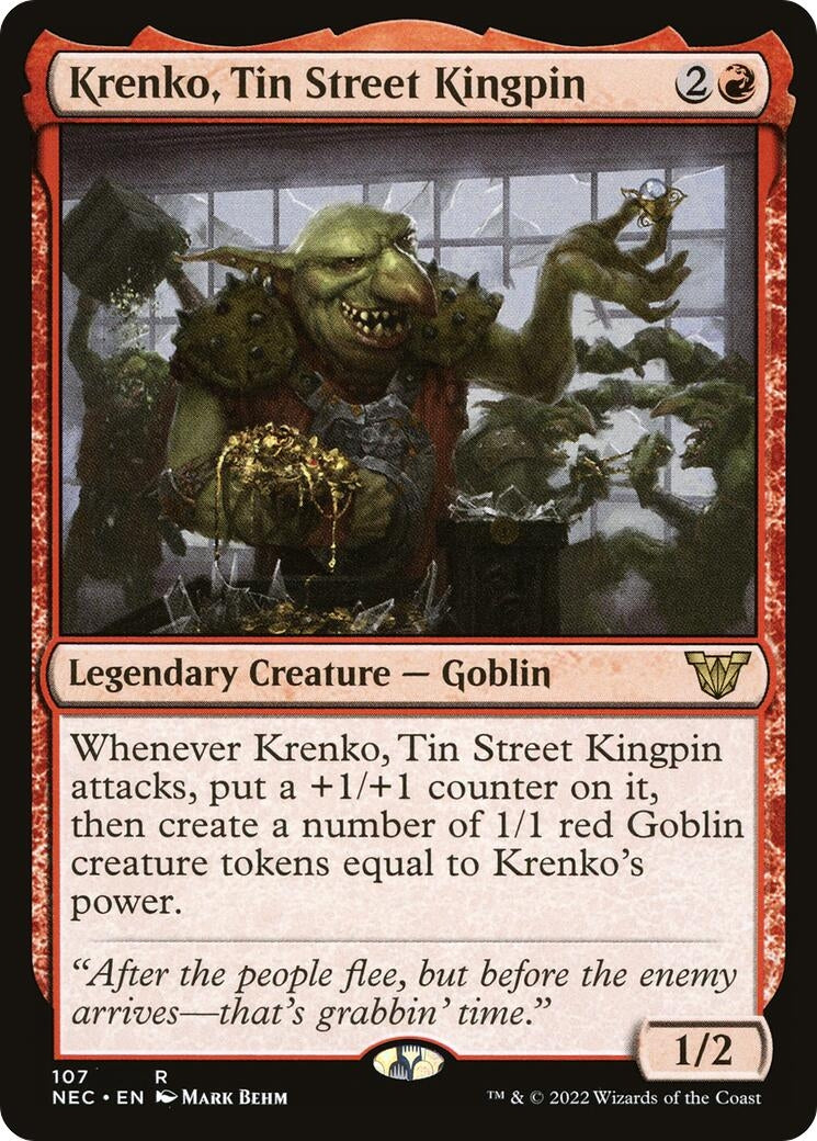 Krenko, Tin Street Kingpin (107) (NEC)