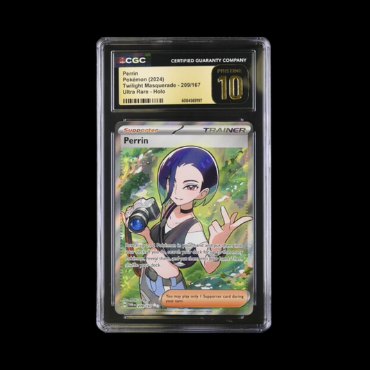 Pokemon Slab Perrin 209 2024 CGC Pristine 10