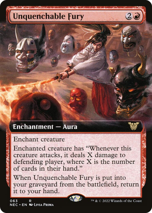 Unquenchable Fury (Extended Art) (63) (NEC)