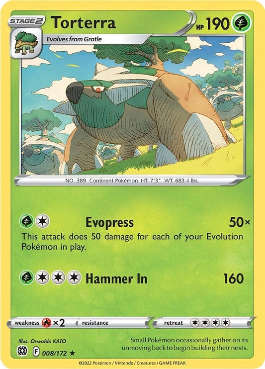 Torterra (008/172) (SWSH09)