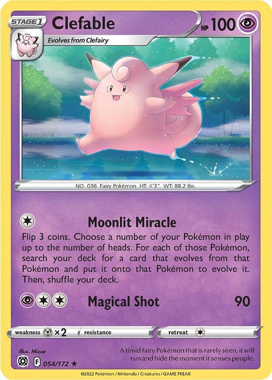 Clefable (054/172) (SWSH09)
