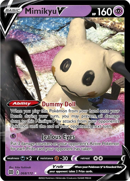 Mimikyu V (068/172) (SWSH09: Brilliant Stars) (SWSH09)