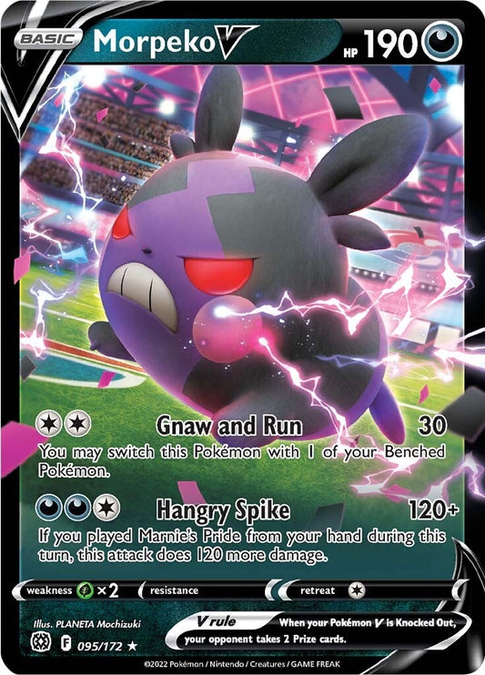 Morpeko V (095/172) (SWSH09: Brilliant Stars) (SWSH09)