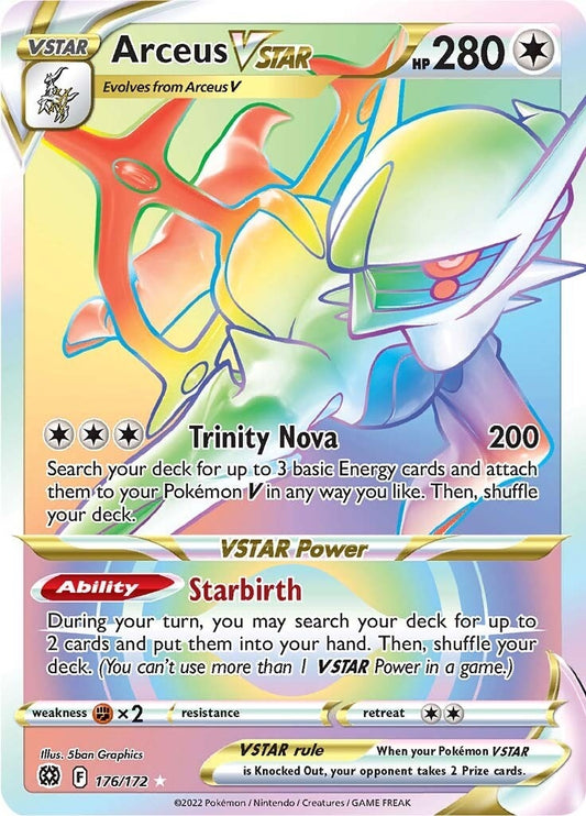 Arceus VSTAR (Secret) (176) (176/172) (SWSH09)