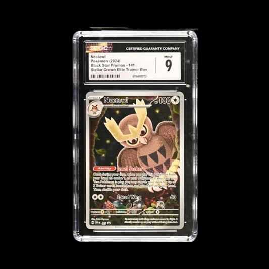 Pokemon Slab Noctowl 141 CGC 9 Mint 2024