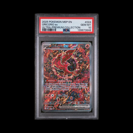 Pokemon Slab Oricorio EX 024 PSA 10 Gem 2025