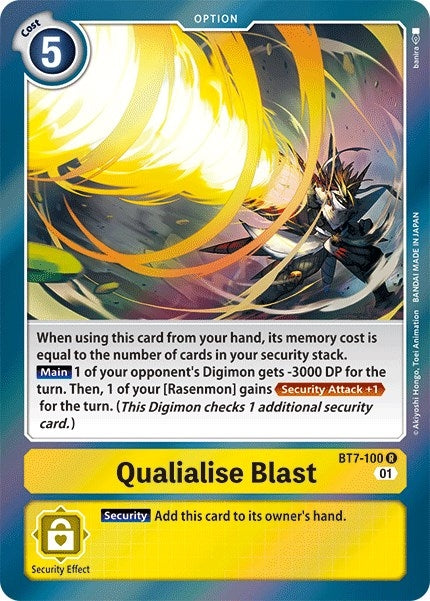 Qualialise Blast (BT7-100 R) (BT07)
