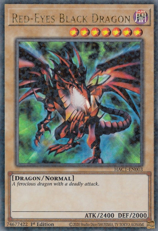 Red-Eyes Black Dragon (Duel Terminal) (HAC1-EN003) (HAC1)