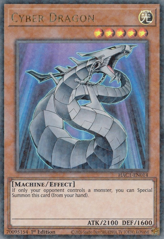 Cyber Dragon (Duel Terminal) (HAC1-EN014) (HAC1)