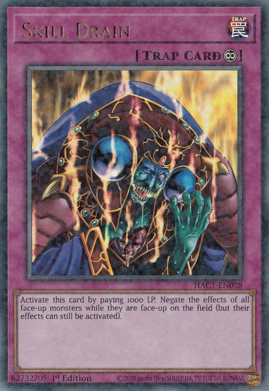 Skill Drain (Duel Terminal) (HAC1-EN028) (HAC1)
