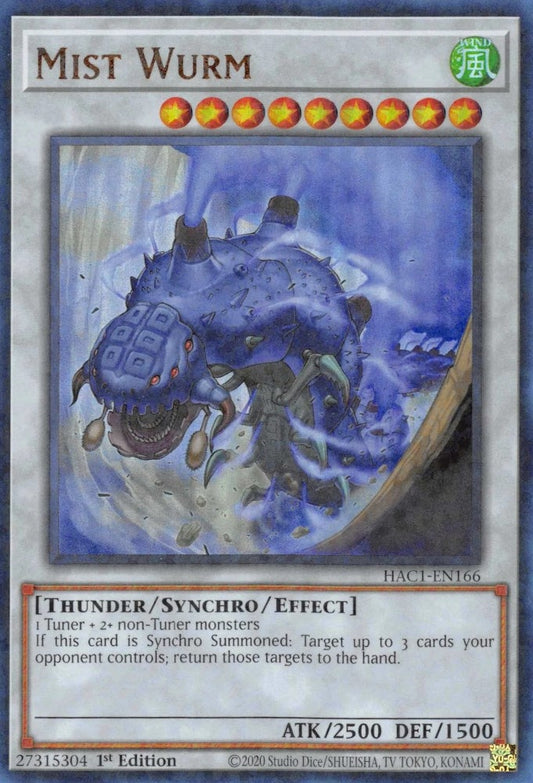 Mist Wurm (Duel Terminal) (HAC1-EN166) (HAC1)