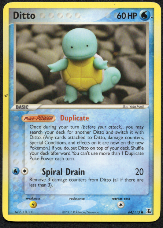 Ditto - 64/113 (Squirtle) (064/113) (DS)