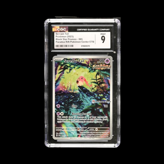 Pokemon Slab Scream Tail Pokemon Center 065 CGC 9 Mint 2023