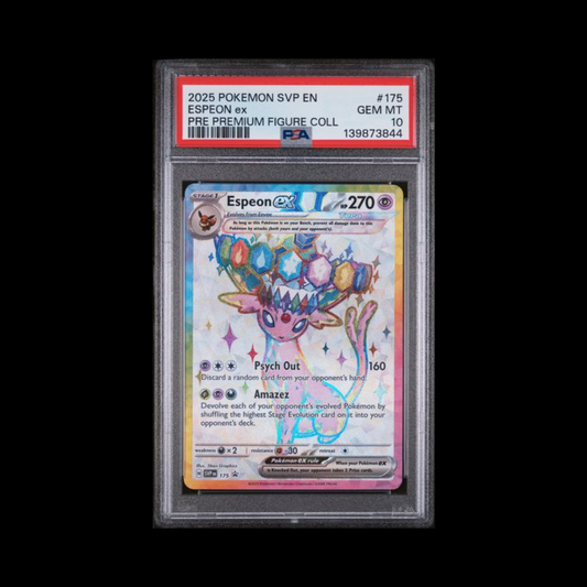 Pokemon Slab Espeon EX 175 PSA 10 Gem 2025