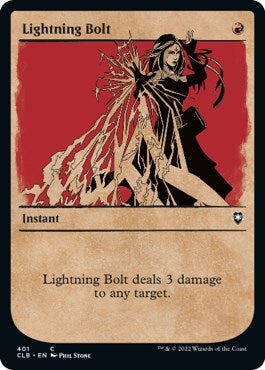 Lightning Bolt (Showcase) (401) (CLB)