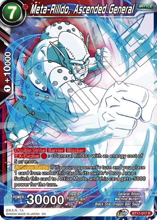 Meta-Rilldo, Ascended General (BT17-017) (Ultimate Squad) (DBS-B17)