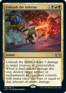 Unleash the Inferno (229) (SNC)