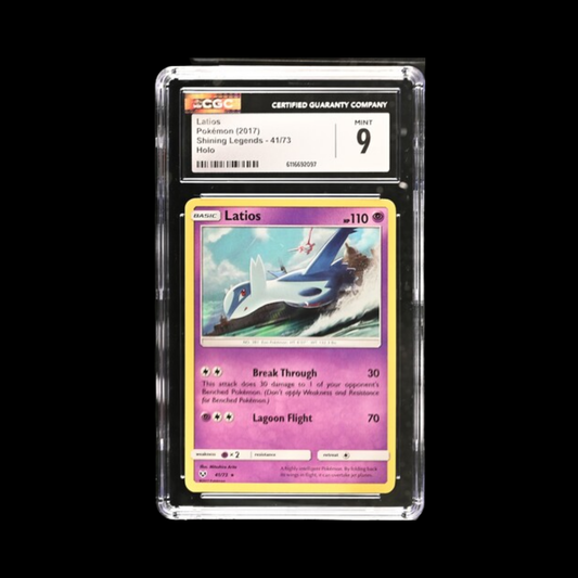 Pokemon Slab Latios 41 Holo CGC 9 Mint 2017