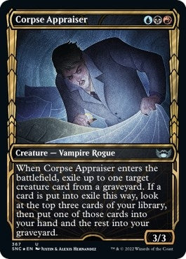 Corpse Appraiser (Gilded Foil) (367) (SNC)
