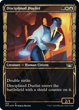 Disciplined Duelist (Gilded Foil) (369) (SNC)