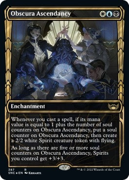 Obscura Ascendancy (Gilded Foil) (387) (SNC)