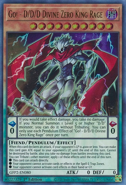 Go! - D/D/D Divine Zero King Rage (GFP2-EN080) (GFP2)