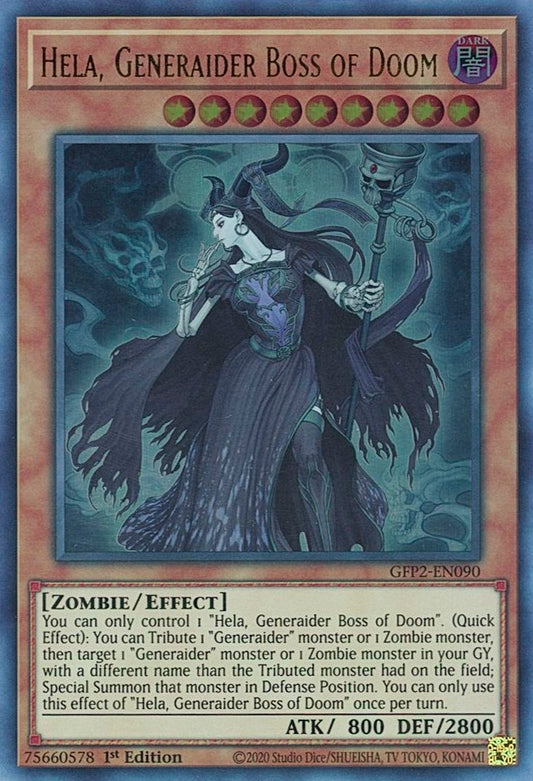 Hela, Generaider Boss of Doom (GFP2-EN090) (GFP2)
