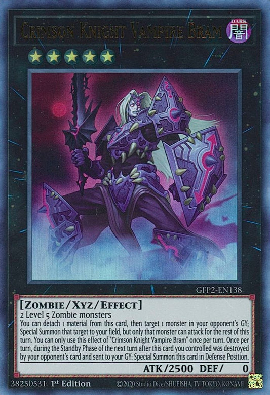 Crimson Knight Vampire Bram (GFP2-EN138) (GFP2)